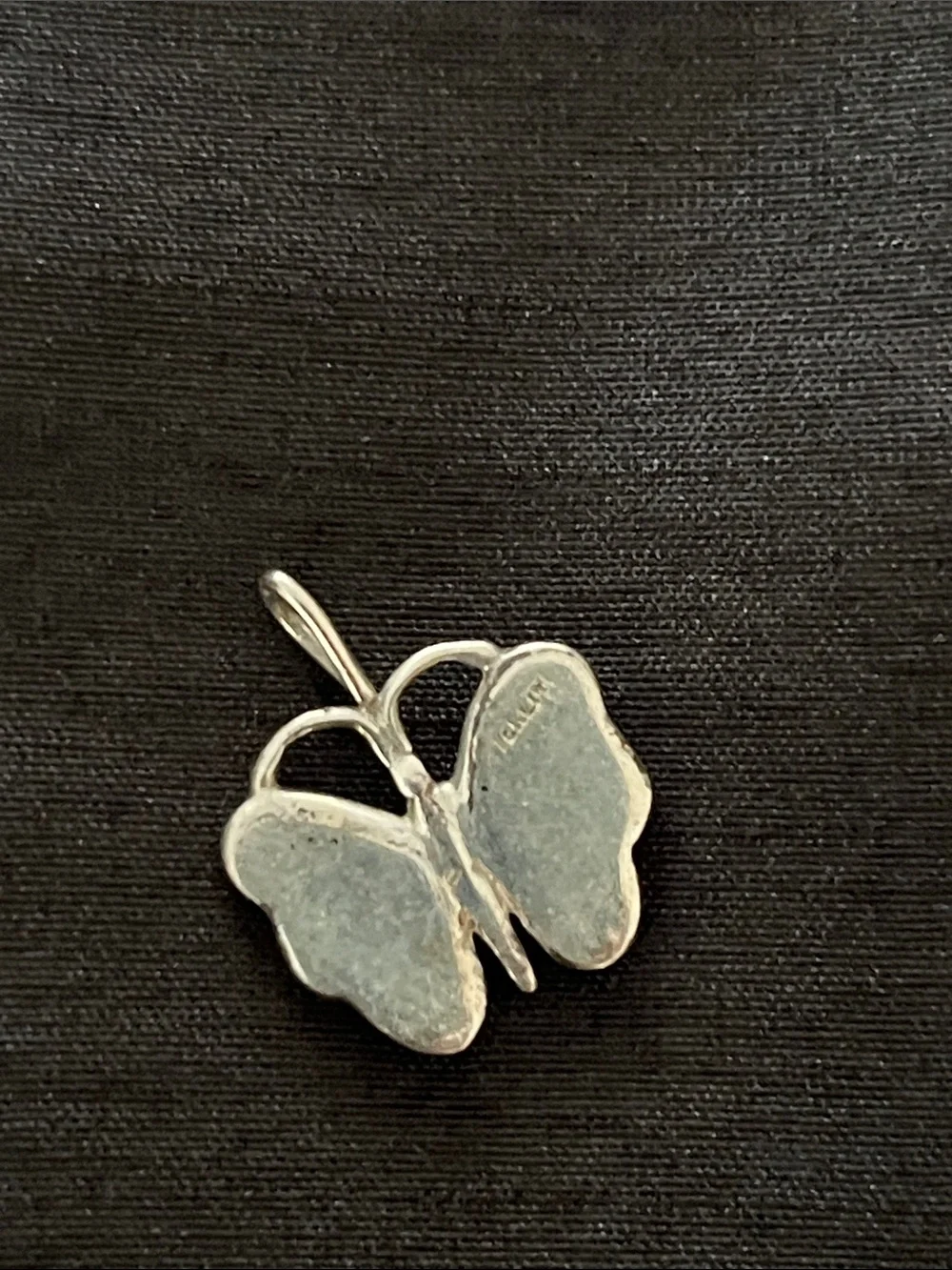 Butterfly Pendant/Charm in Turquoise and Silver